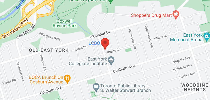 map of 973 COXWELL AVE